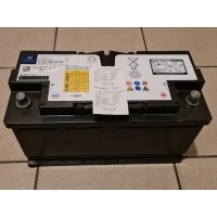 Аккумулятор мерседес agm - 92ah 850a - 96%