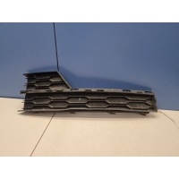 Решётка в бампер левая Skoda Octavia A7 2013-2020 5E0807681G9B9