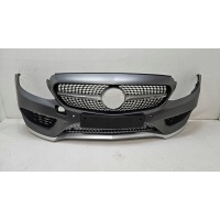 Бампер передняя решетка мерседес c - klasa w205 amg