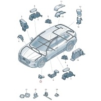 Накладка декоративная Audi e-tron 2019 4KE 971 824 AB