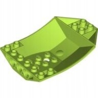 Lego 42021 4563327 панель крышка 6x8x2 limon 1szt