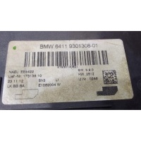 Блок управления кондиционера BMW 1 F20 07/2011 - 06/2019 2013 9301308,64119301308