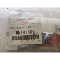 эмблема Mitsubishi Outlander 1 2003-2008 MN181569