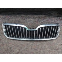 Решетка радиатора радиатора хромированная skoda superb ii рестайлинг