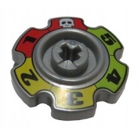 Lego 57520pb01 колесо bionicle nadruk 1szt