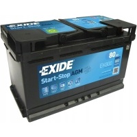 exide ek800 12v 80ah 800a agm vrla аккумулятор автомобильный мини 6121755719