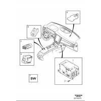 Radionawigacja volvo oe 36010346