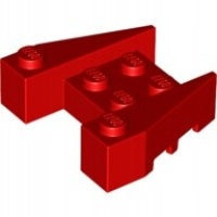 Lego 50373 красный скос 3x4 4230901 1szt