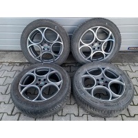 альфа ромео стельвио колёса 235 / 55r19 зима колёсные диски оригинал 156117309