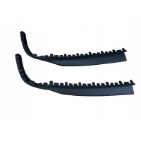 Нижняя накладка бампера передняя правая 357805904 volkswagen passat b3
