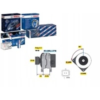 генератор 14v 150a генератор bosch 0 986 046 260