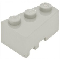 12605 lego 6564 4107110 скос 3x2 j.szary old 1szt