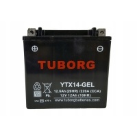 Akumulator Tuborg YTX14 - BS 12Ah 220A żelowy