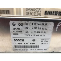 Блок управления ESP Mercedes E W211 W211 2005 0265109530, A2115404345
