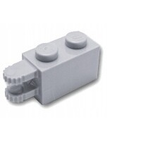 06471 lego 30540 4211678 6078264 6267136 - brick 1x2 - яркий серый lbg 1szt