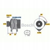 генератор bosch volkswagen , skoda , seat