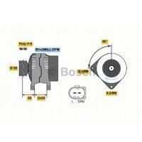 bosch генератор ароза inca ibiza cordoba 3 lupo