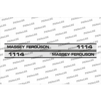 Комплект naklejek massey фергюсон 1114 - wariant 2
