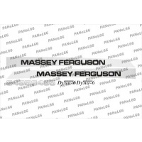 Комплект naklejek massey фергюсон 6495 dyna - 6