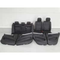 bmw x5 e70 кресла передняя задняя комплект сидения чёрный кожа кожаные европа