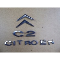 Логотип значек эмблема крышки багажника задняя citroen c2