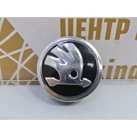 Заглушка колесного диска Skoda Octavia A7 5E3 до Рестайлинг 2013-2017 5E0601151
