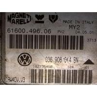 Блок управления двигателем Volkswagen Polo 2001-2005 2001 VAG 036 906 014 BN/ Magneti Marelli 61600.496.06