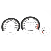 suzuki gsx 600f катана 98 - 04 тормозные диски часов белые