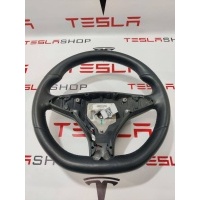 Руль Tesla Model X 2018 1036774-00-D