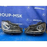 Фары ксеноновые комплект Mercedes-benz C 180 CGI w204 2013 A2048204639, A2048204539