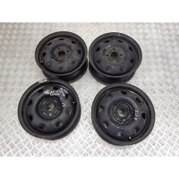 колёсные диски 14” штампованные комплект hyundai getz