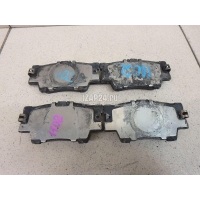 Колодки тормозные задние дисковые к-кт Toyota Camry V40 (2006 - 2011) 0446642060