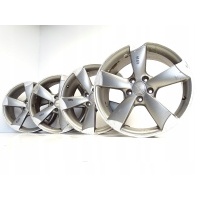 4x колёсные диски алюминиевые колёсные диски ротор r18 7.5j 5x112 et54 a3 8p0601025bs