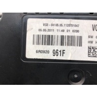 Щиток приборов (приборная панель) Volkswagen Polo 5 2011 6R0920961F