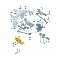 Новые оригинальные audi oe защита лака передняя zarysow . 80a505416c
