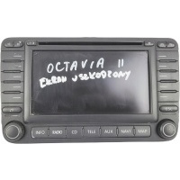 Skoda октавия 2 ii панель радио навигации пуговицы потенциометр 1z0035194a