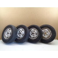 Форд transit mk7 колёсные диски шины 215 / 75 r16 комплект