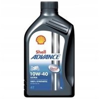 shell advance ultra 4t 10w40 1l