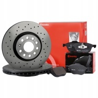 Brembo xtra тормозные диски колодки передняя - джип renegade 281mm