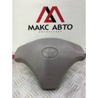 Б/У подушка безопасности руля air bag (аир баг) Toyota Prius NHW10 1998 (1997-2003) 4513047020B0, <strong>-Б/У Детали сняты с АВТОМОБИЛЯ</strong>