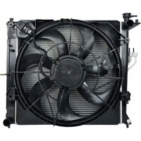 комплект радиатор вентилятор hyundai ix35 kia sportage iii crdi 253802y000