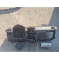 панель консоль подушки 2x airbag opel astra h