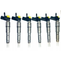 Комплект форсунок 6szt bmw e90 e60 63 e83 e70 3.0d 0445115077 779604204