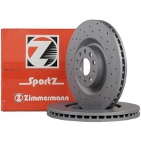 zimmermann тормозные диски передняя audi a3 8p1 8pa 345mm