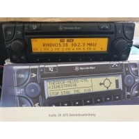 радио мерседес беккер aps30 w140 w124 w210