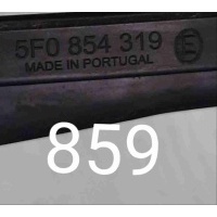 Молдинг лобового стекла Seat Leon III рестайлинг (2016—2023) 2017 5F0854319