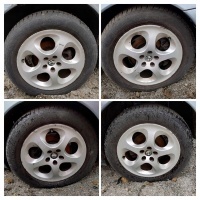 колёса колёсные диски алюминиевые алюминиевые колёсные диски альфа ромео 147 156 164 15 5x98