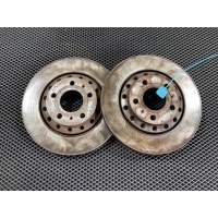Диск тормозной (комплект) Audi A8 D3/4E 2007 4E0615601K,4E0615601A