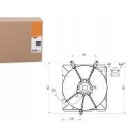 Wentulator радиатора nrf 1636102110 1636374250 167