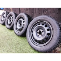 Peugeot 508 607 3008 колёсные диски штампованные 6.5x16 5x108 et47 шины całoroczne 8mm
